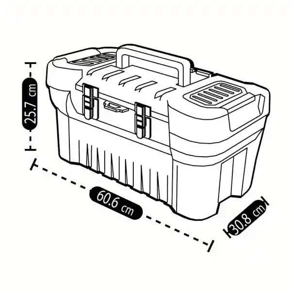 Caja de Herramienta to cm 24 Rimax