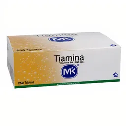 Tiamina Mk -Vitamina (300 Mg) Tabletas