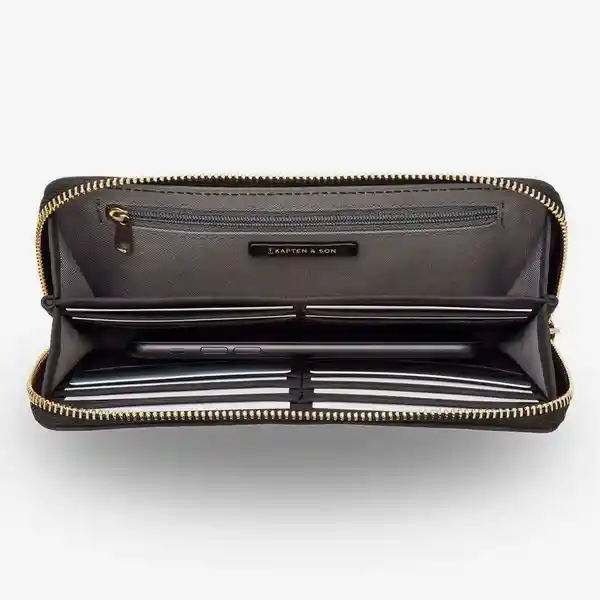 Kapten & Son Cartera Impermeable Louvre Negro