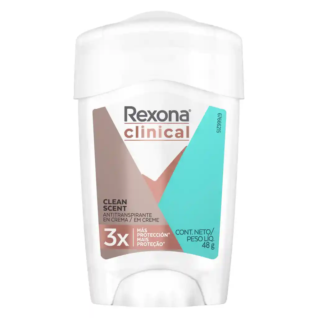 Rexona Desodorante en Barra Clinical Clean Scent