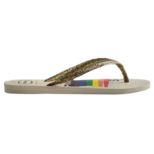 Sandalias Slim Pride II Beige Talla 40 4147797 Havaianas