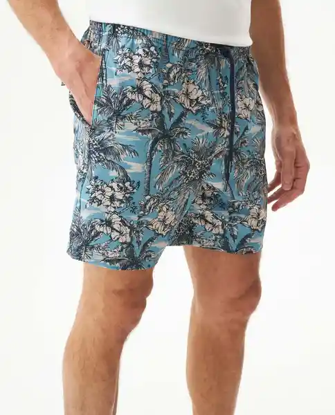 Bermuda Blue Beach Swimwear Azu1 Talla L 74427 Chevignon