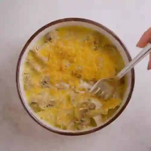 Champiñones en Salsa Gorgonzola