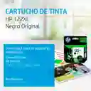 Cartucho De Tinta Hp 122xl Negro Original (ch563hl)