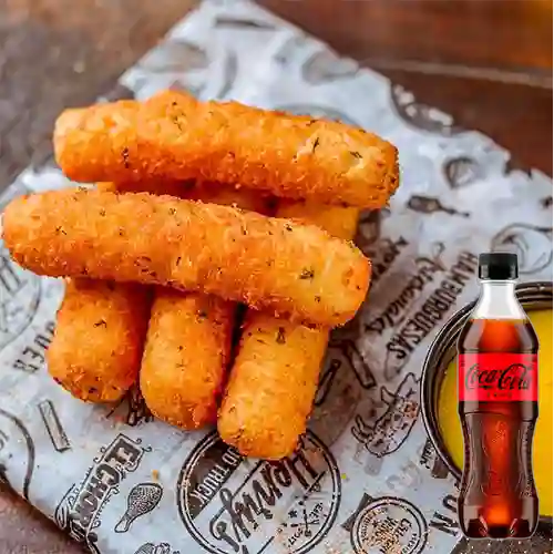 Combo Mozarella Fingers + Coca-Cola ZERO 400ml