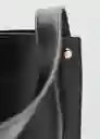 Bolso G Dots Negro Talla 99 Mujer Mango