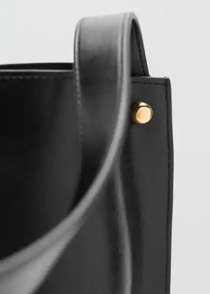 Bolso G Dots Negro Talla 99 Mujer Mango