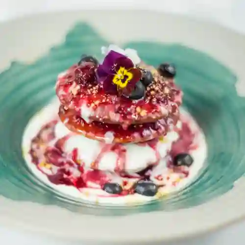 Mini Pancakes de Mermelada Frutos Rojos