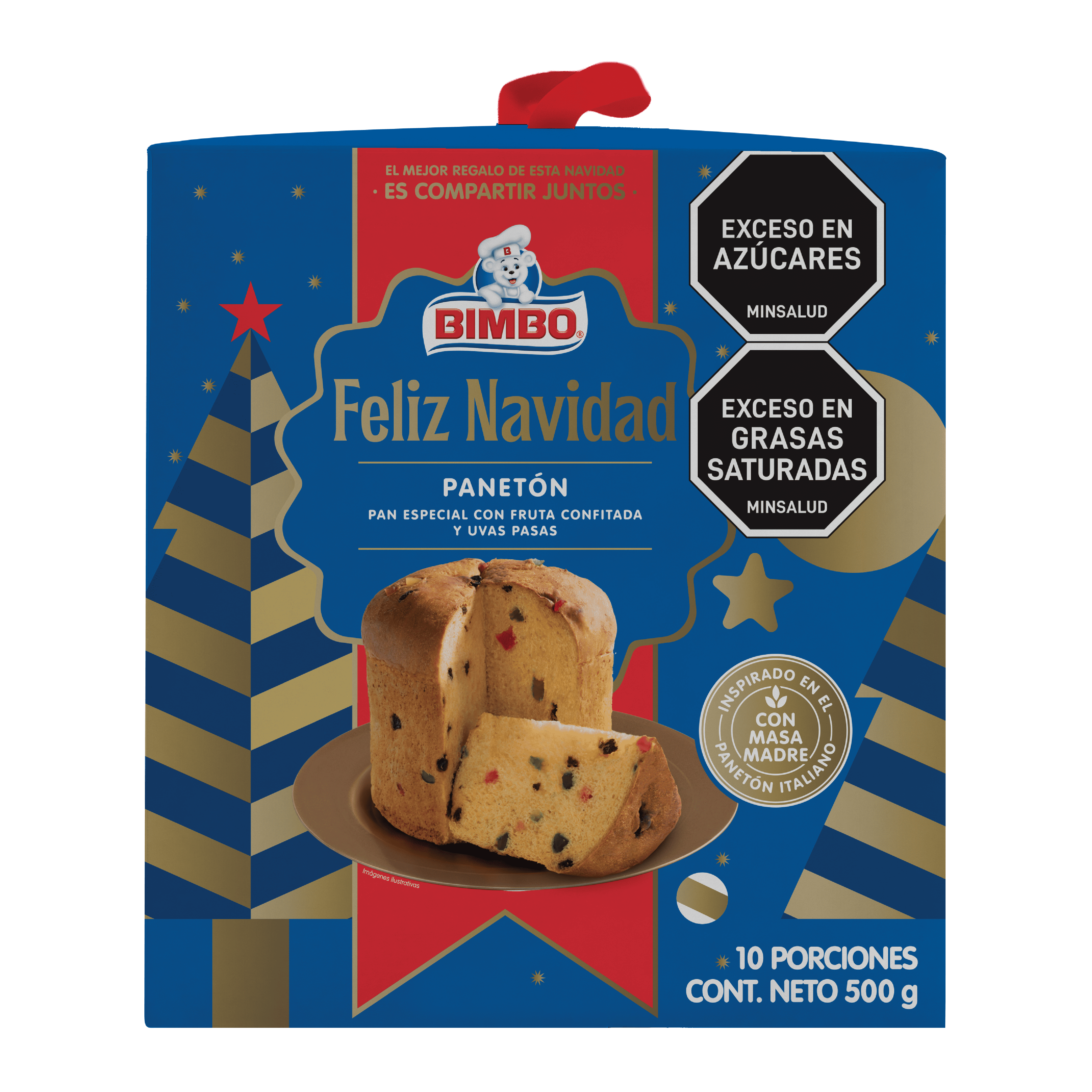 Bimbo Panettone Frutas 450 g
