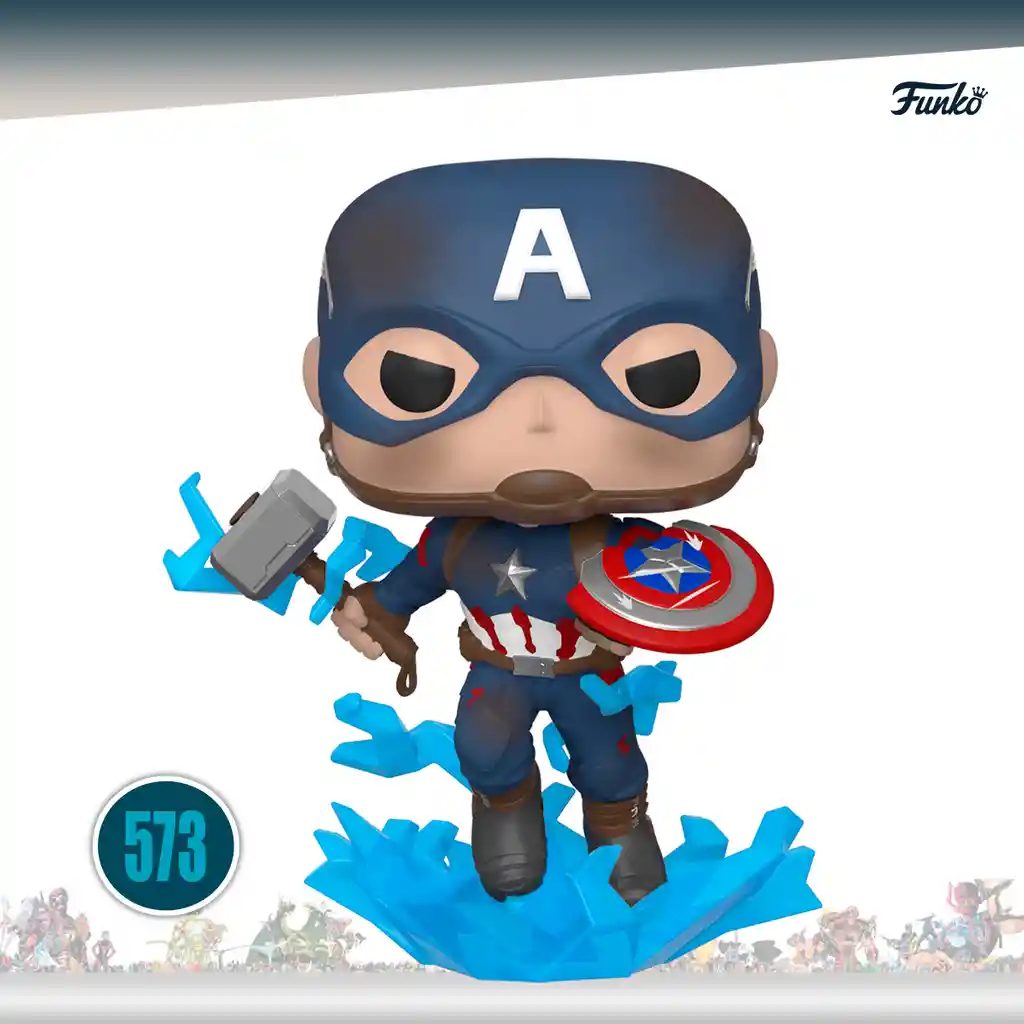 Funko Pop Figura Coleccionable Avengers Captain America