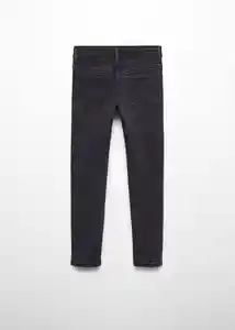 Jean Skinny Tejano Negro Talla 08 Niños Mango