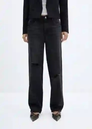 Jean Kathy Tejano Negro Talla 42 Mujer Mango