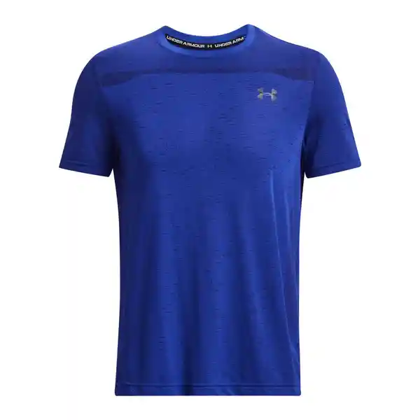 Under Armour Camiseta Seamless Hombre Azul T MD Ref: 1361131-401