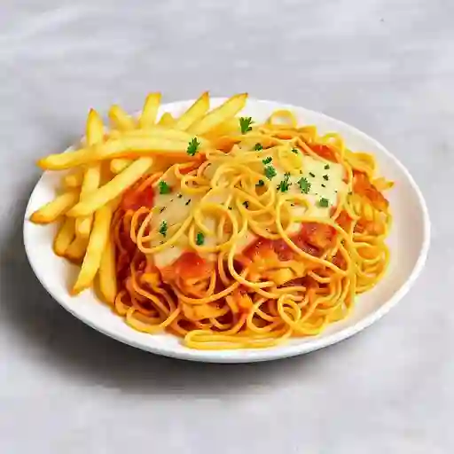Espaguetis Spaghetti y Lasaña Mixto