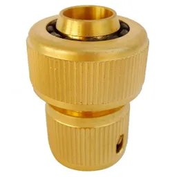 Roots Acople Rápido Con Stop Bronce 3/4