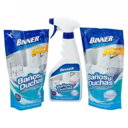 Binner Set Limpiador Baños y Duchas 500 mL