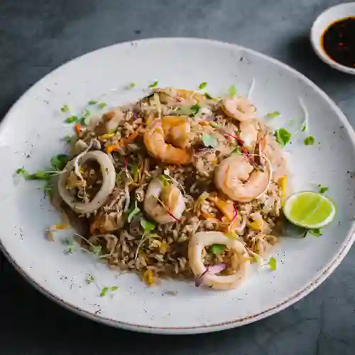Arroz frutos del mar