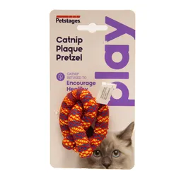 Petstages Juguete Gato Catnip Plaque Pretzel