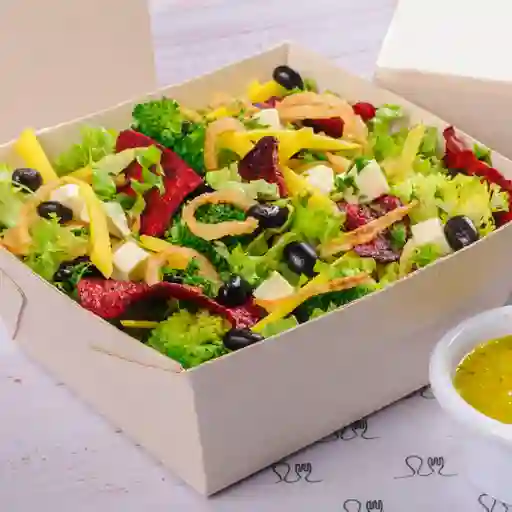 Ensalada con Remolacha Crocante