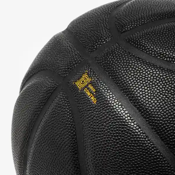 Tarmak Balón de Baloncesto Negro/Dorado Talla 7 BT500