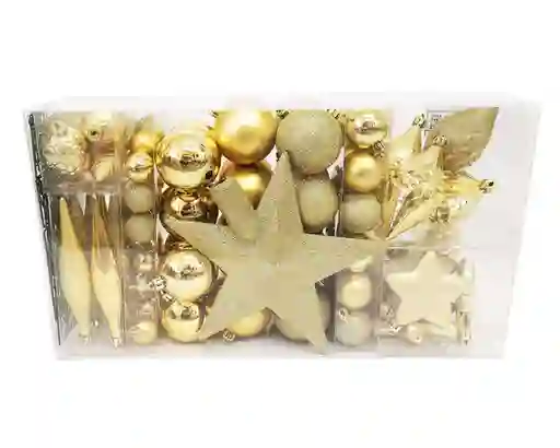 Cotidiana Set Decoraciones Dorado Nav2