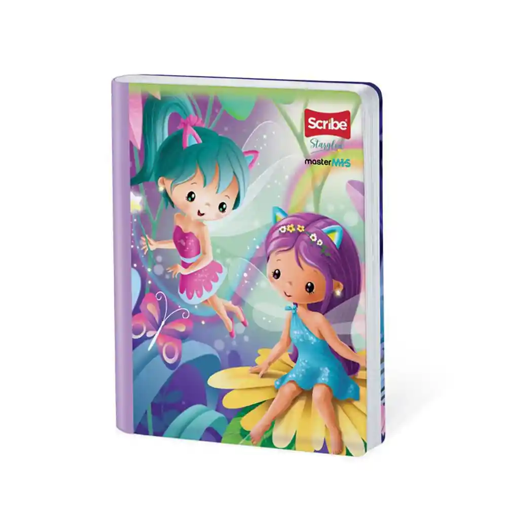 Cuaderno Starglow Master Mas Rayado 50 Hojas Cosido Scribe