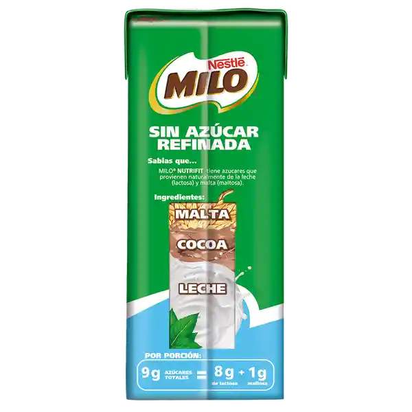 Milo Leche Achocolatada Bajo en Azúcares