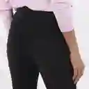 Jean Diva Tiro Medio Bota Recta Negro Talla 8 - 471794