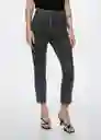 Jeans Claudia Tejano Gris Oscuro Talla 54 Mujer Mango