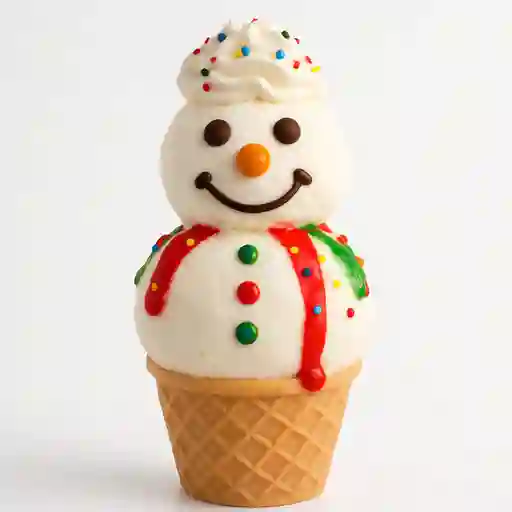 Helado Hombrecito de Nieve