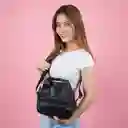 Bolso Crossbody Cuadrado Serie Mountain Negro Miniso