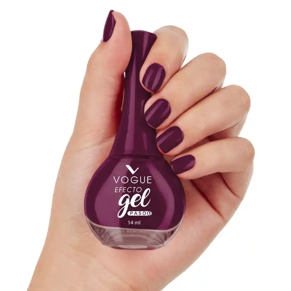 Esmalte Efecto Gel Fascinación Morado