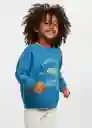 Sudadera Bear Electrico Talla 70 Niños Mango