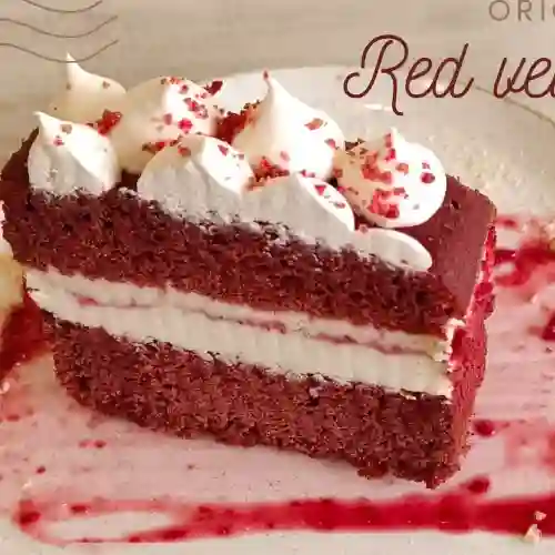 Torta Red Velvet Porción