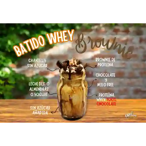 Batido Brownie Whey
