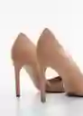 Zapatos Audreyn Nude Talla 37 Mujer Mango