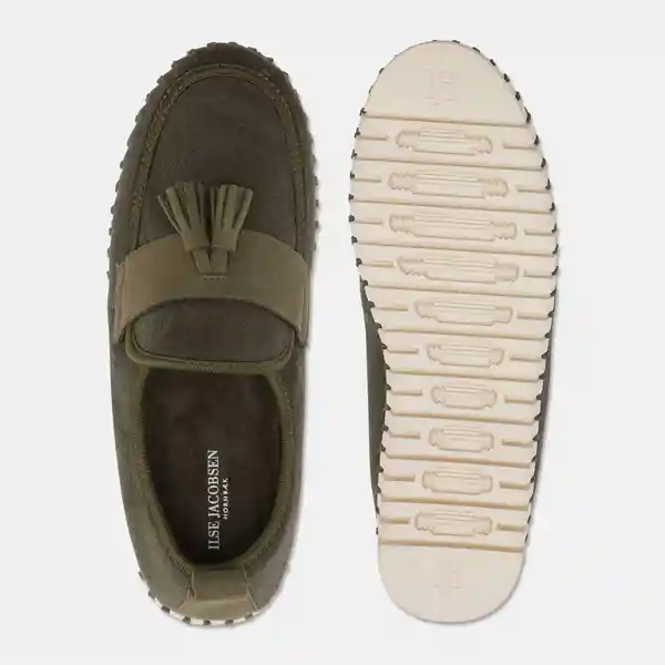 Ilse Jacobsen Tenis Confortables Para Mujer Tulip Ivory Oliva 37