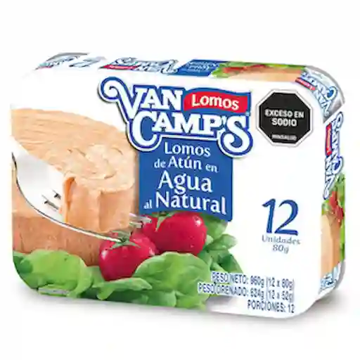 Van Camps Atún Lomitos en Agua
