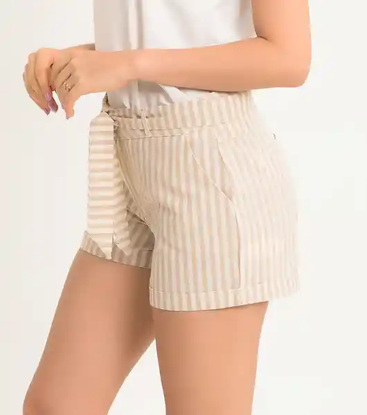 Unser Short Caqui Talla 10 821419