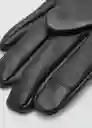 Guantes Gildi Negro Talla S Mujer Mango