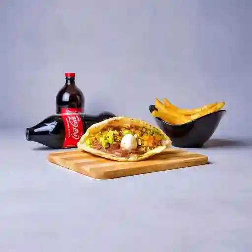 Combo Arepa Mexicana