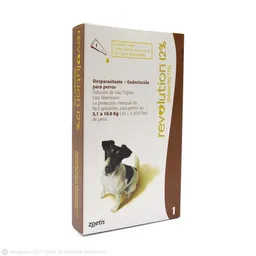 Revolution Desparasitante 12% Café 5.1 a 10.0 Kg 0.5 mL