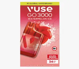 Vuse Go Vapeador 3000 Watermelon Ice 34 mg