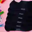 Medias Transpirables Para Hombre Negro Miniso
