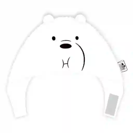 Gorro Grande Para Mascotas Serie we Bare Bears Polar Miniso