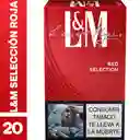 L&M Selección Roja x 20 Cigarrillos