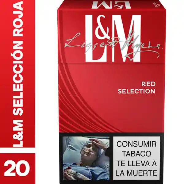 L&M Selección Roja x 20 Cigarrillos