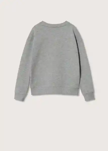 Sudadera Albert3 Gris Medio Vigore Talla 08 Niños Mango