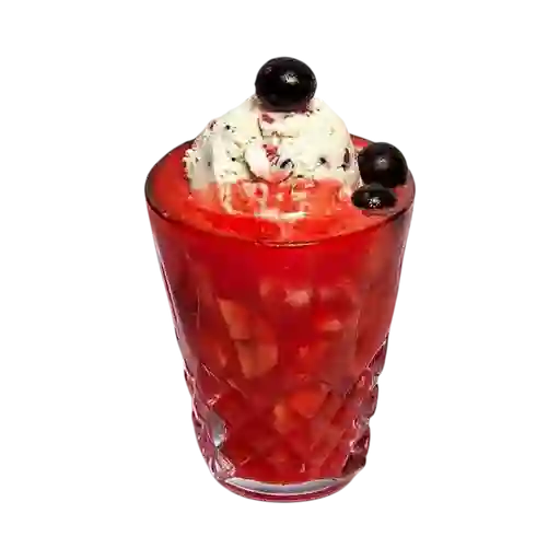 Salpicón con Helado