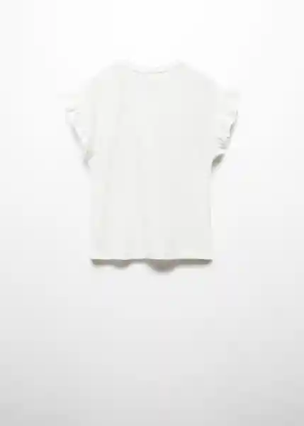 Camiseta Margi Off-White Talla 06 Niña Mango